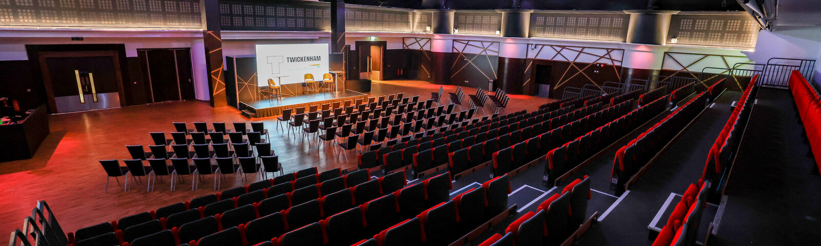 Events in the Live Room at Twickenham Stadium