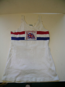 JA Gregory's 1948 Olympic vest