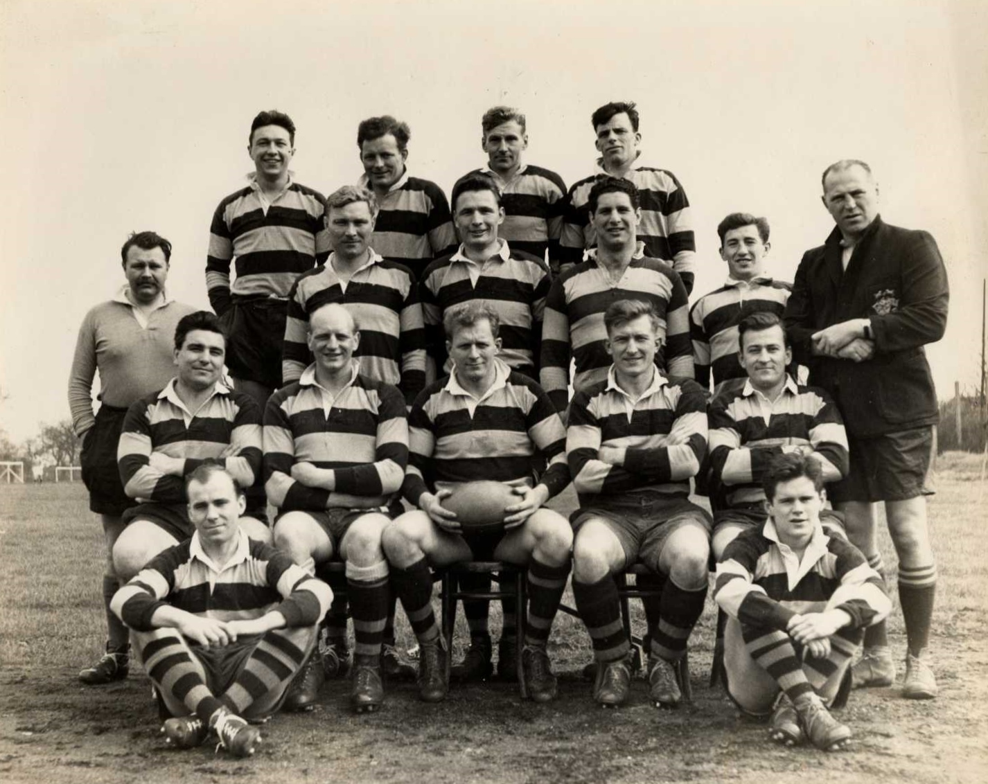 Wasps team with Ted Woodward as captain