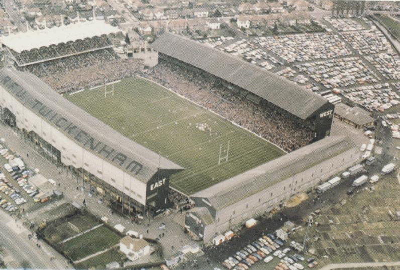 Aerial view of Twickenham Stadium